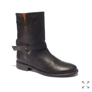 Madewell Black Biker Boot